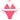 Neon Fuchsia Bikini - Triangle